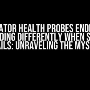 Actuator Health Probes Endpoint Responding Differently When Showing Details: Unraveling the Mystery