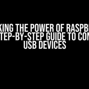 Unlocking the Power of Raspberry Pi Pico: A Step-by-Step Guide to Connecting USB Devices